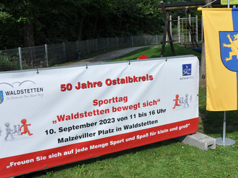 50 Jahre Ostalbkreis: „Waldstetten bewegt sich“ am 10. September 2023 im Mehrgenerationenpark