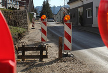 Vollsperrung der Waldstetter Hauptstraße bei Hausnummer 67 bis 30. Mai 2021
