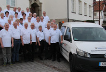 Jubiläum: Das Waldstetter Bürgermobil ist dank seiner fast 40 Ehrenamtlichen ein Erfolgsmodell