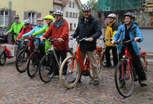 Gemeinsame Radtour zum Auftakt von STADTRADELN 2021 am 7. Juni mit Vertreter der Gemeindeverwaltung, NaZuWa sowie der Radsportabteilung des TSGV Waldstetten