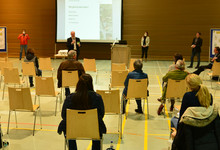 Bürgerversammlung „Chance auf dem Löwen-Areal“ am Donnerstag, 24. März 2022, in der Kaiserberghalle in Wißgoldingen