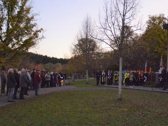 Feierstunde zum Volkstrauertag am 13. November 2022 in Waldstetten