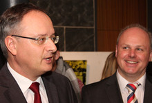 Besuch von Kultusminister Andreas Stoch im Waldstetter Rathaus am 28. Januar