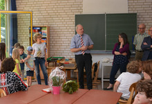Neuer und größerer Raum für die Kernzeitbetreuung am 9. Mai an der Waldstetter Grundschule eingeweiht