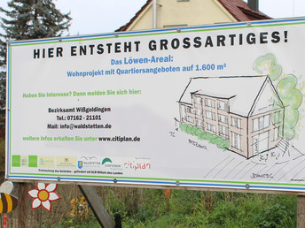 Löwen-Areal: Wie läuft das geplante Mehrgenerationenprojekt in Wißgoldingen? Pressegespräch zum aktuellen Stand im Waldstetter Rathaus am 26. Oktober 2022