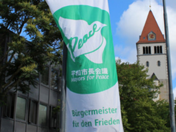 Mayors for Peace am 8. Juli: Schultes Michael Rembold beteiligt sich auch 2020