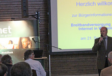 Bürgerversammlung zum Thema Breitbandversorgung am 21. September 2016 in Wißgoldingen