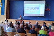 Bürgerversammlung zur kommunalen Wärmeplanung am 10. April 2024 in der Waldstetter Stuifenhalle