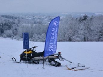 Langlaufloipen am Wintersportpark Schwarzhorn des Skiteams TSGV Waldstetten seit 7. Januar 2021 geöffnet