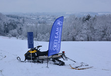 Langlaufloipen am Wintersportpark Schwarzhorn des Skiteams TSGV Waldstetten seit 7. Januar 2021 geöffnet